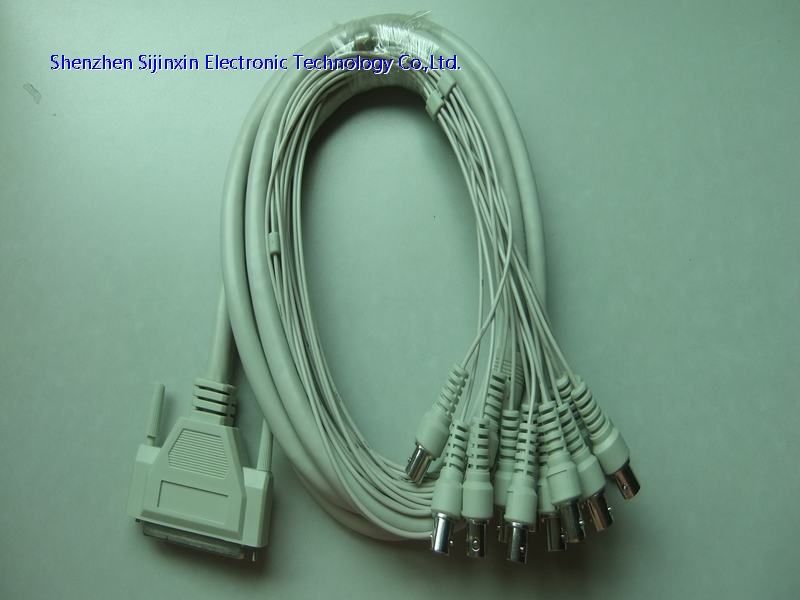 DB37 to 16*BNC CCTV data cable