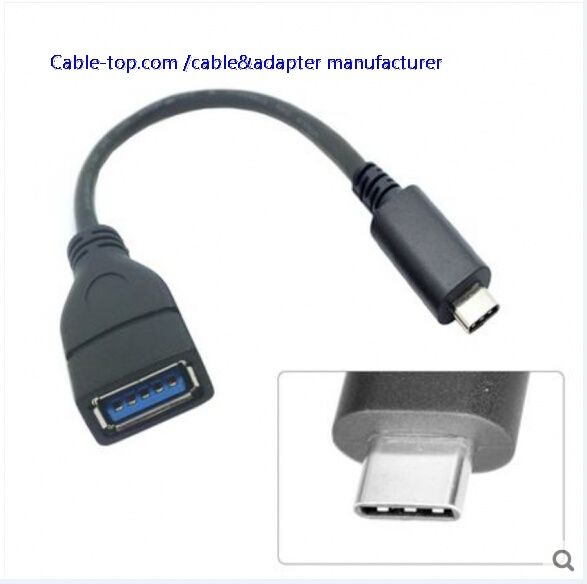 USB3.1 C 转USB3.0 A母数据线