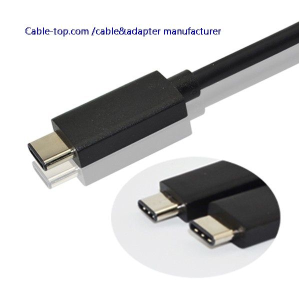 USB3.1 type C 公对公数据线