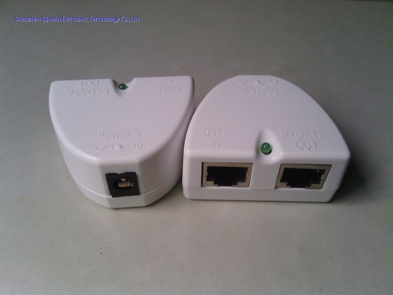 D-shape Passive POE injector&splitter