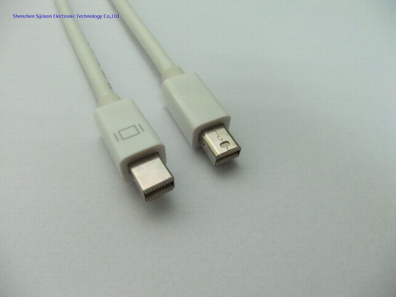 mini Displayport 公对公连接线