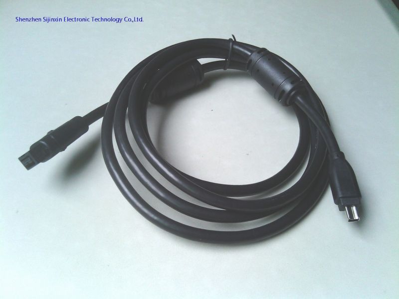 IEEE1394 9P to 4P Firewire cable