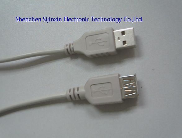USB2.0 A male to female Extension cable