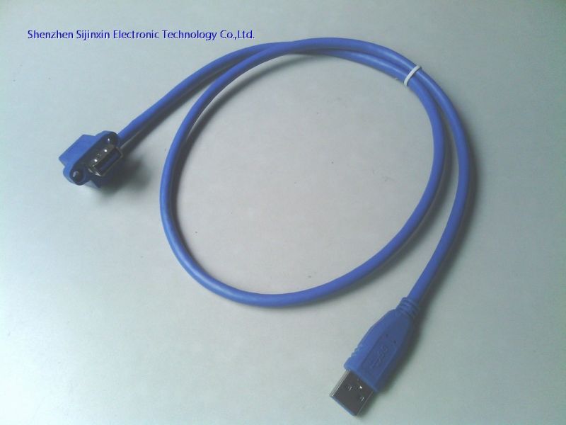 panel mounted USB3.0 A male to female extension cable