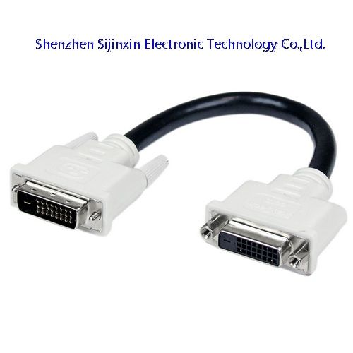 DVI male to female Extension cable