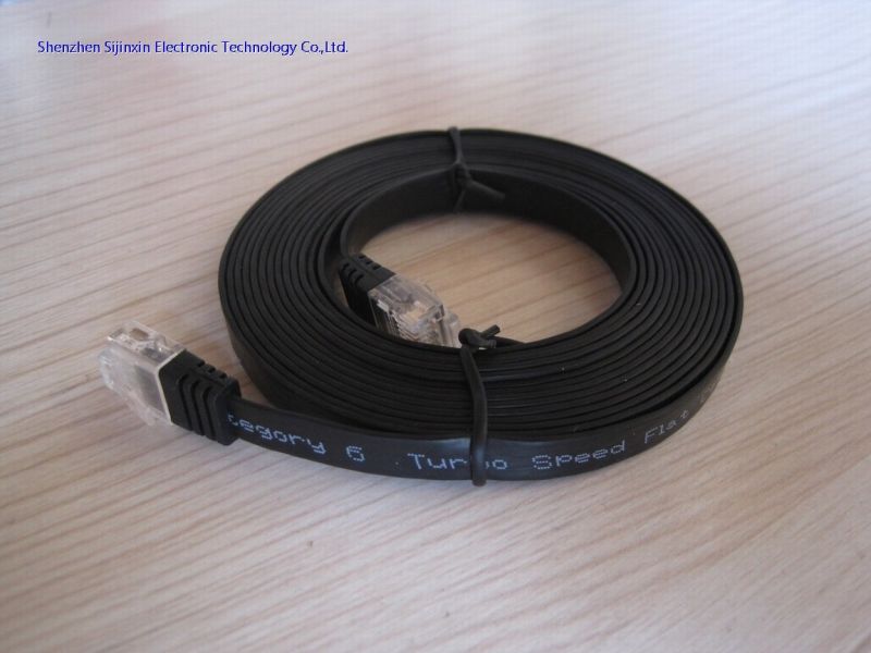 UTP 550Mhz Cat.6 Flat Patch Cable