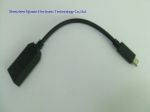 7in miniDP to DP Displayport adapter cable-M/F